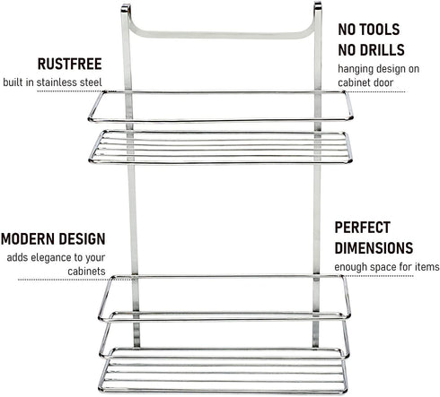 Cabinet Door Organizer Holder